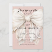 結フェミニンびブライダルシャワー 招待状 (正面)