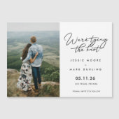 結モダン婚式を結ぶ写真を保存 (正面)