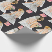 結モダン婚日 ラッピングペーパー (角)