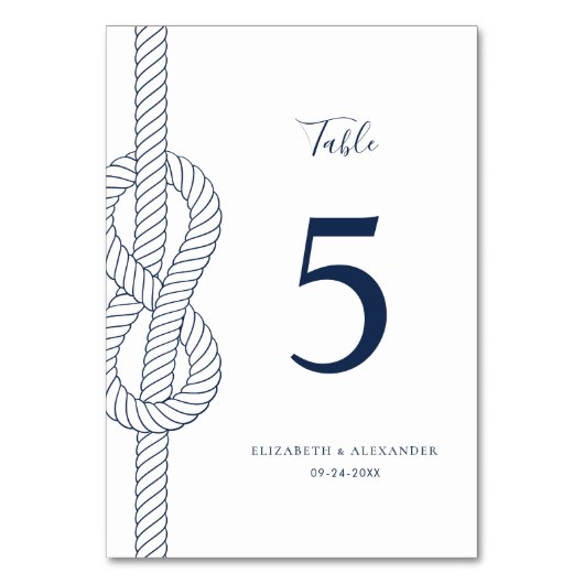 結モダン航海の節ロー結婚プ テーブルナンバー (裏面)