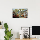 結中国の婚または聴衆 ポスター (ホームオフィス)