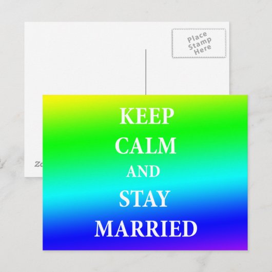 結前向き婚 ポストカード (正面/裏面)