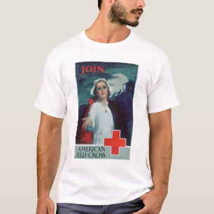 結合して下さいアメリカの赤十字(US00307)を Tシャツ