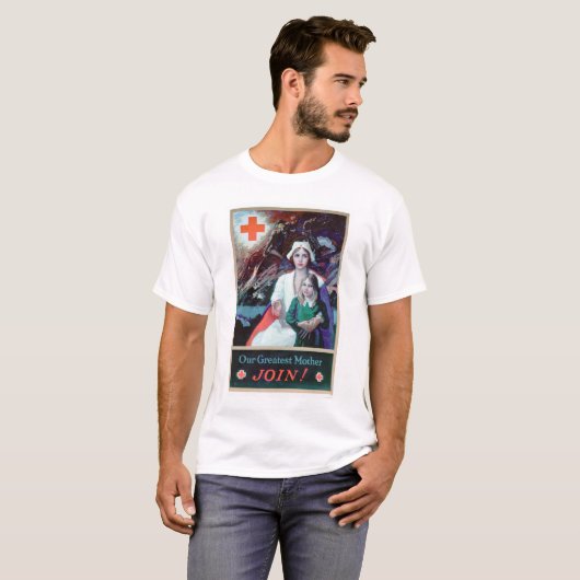 結合して下さい私達のすばらしい母(US00311)を Tシャツ (正面フル)