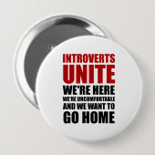 結合します内に向けます 缶バッジ (正面&裏面)