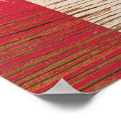 結合またはダイプリント ポスター (角)