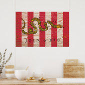 結合またはダイプリント ポスター (キッチン)