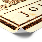 結合またはダイヴィンテージ ポスター (角)