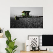 結合コントラストポスター ポスター (ホームオフィス)