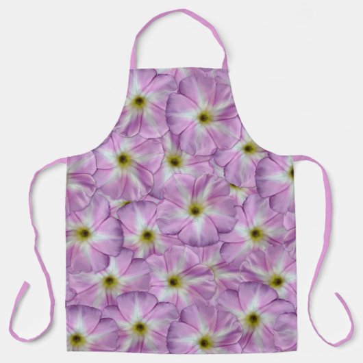 結合雑草シームレスパターン エプロン (正面)