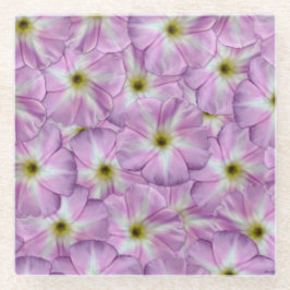 結合雑草シームレスパターン ガラスコースター