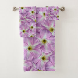 結合雑草シームレスパターン バスタオルセット