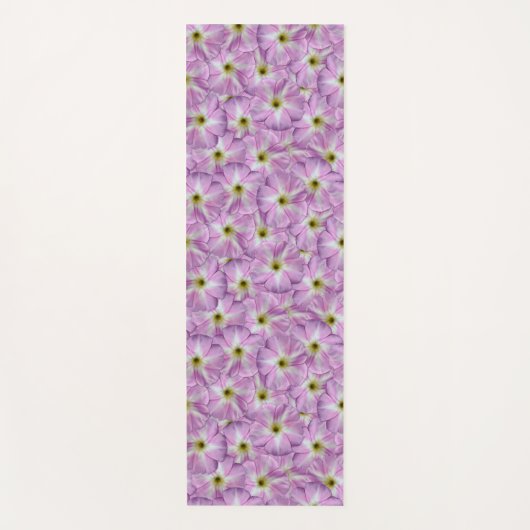 結合雑草シームレスパターン ヨガマット (正面)