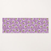 結合雑草シームレスパターン ヨガマット (正面(横))