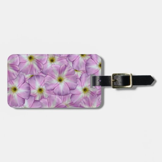 結合雑草シームレスパターン ラゲッジタグ (正面横)