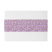 結合雑草シームレスパターン 招待状ベリーバンド (裏面例)