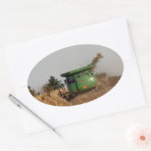 結合 楕円形シール (封筒)