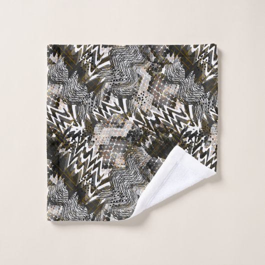 結合、民族、アフリカ。 ウォッシュタオル (ウォッシュタオル)