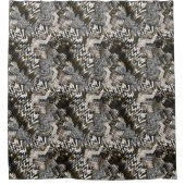 結合、民族、アフリカ。 シャワーカーテン (正面)