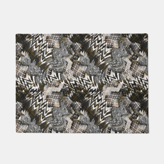 結合、民族、アフリカ。 ドアマット (正面)