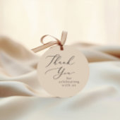 結婚ありがとうステッカー ラウンドシール