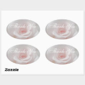 結婚ありがとうステッカー 楕円形シール (シート)