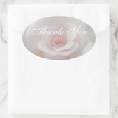 結婚ありがとうステッカー 楕円形シール (バッグ)