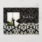 結婚ありがとうポストカードあなたの写真を挿入 ポストカード (正面)