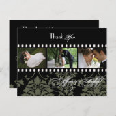 結婚ありがとうポストカードあなたの写真を挿入 ポストカード (正面/裏面)