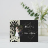 結婚ありがとうポストカードあなたの写真を挿入 ポストカード (スタンド正面)