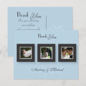 結婚ありがとうポストカードあなたの写真を挿入 ポストカード (正面/裏面)