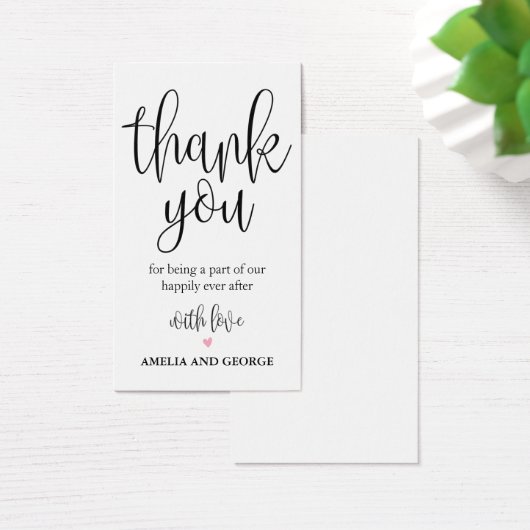 結婚ありがとうラベル素敵な書道 (デスク)