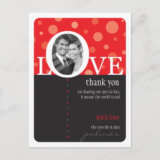 結婚ありがとう注:: LOVEbubbles 2 ポストカード (正面)