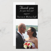 結婚ありがとう サンキューカード (正面/裏面)