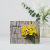 結婚ありがとう ポストカード (スタンド正面)