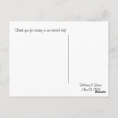 結婚ありがとう ポストカード (裏面)