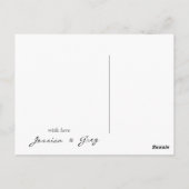 結婚ありがとう ポストカード (裏面)