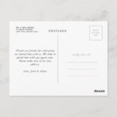 結婚ありがとう ポストカード (裏面)