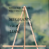 結婚いらっしゃいませ結婚んシンボルや象徴モダン アクリルサイン (ニュートラル)