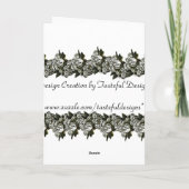 結婚おめでとうございます カード (裏面)