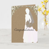 結婚おめでとうございます カード (黄色い花)