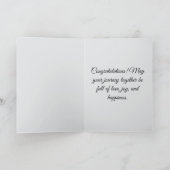 結婚おめでとうございます カード (内部)