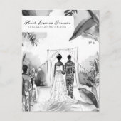 結婚おめでとうございます ポストカード (正面)