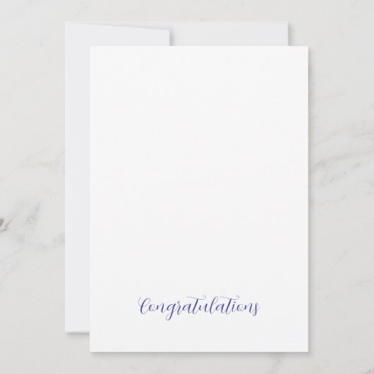 結婚おめでとうございます 招待状 (裏面)