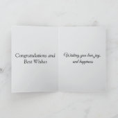 結婚おめでとうカード カード (内部)