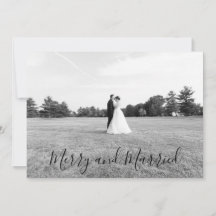 結婚おめでとうクリスマスカード