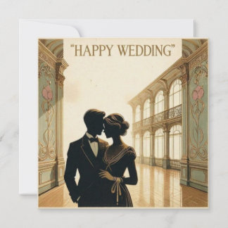 結婚おめでとうグリーティングカード カード