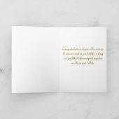 結婚おめでとう結婚。 カード (内部)