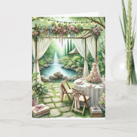 結婚おめでとう　ご結婚祝いカード カード (正面)