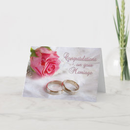 結婚おめでとう カード